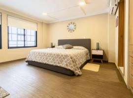 101 Lovely 2Bdrm 2bath apt AC Rooftop, hotel in Mexico-Stad
