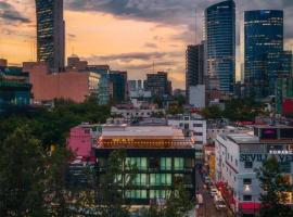 Zielo 1Bdrm 1bath fits 6 AC Rooftop views, hotell Mehhikos