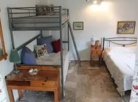 Family friendly apartment with a garden view