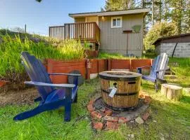 Fish On-Site and Explore Coos Bay! Creekfront Cabin