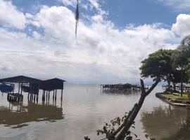 Vista da lagoa, nyaraló Lagunában