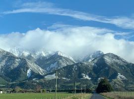 Alpine Manuka View Cabin, hotel en Kaikoura