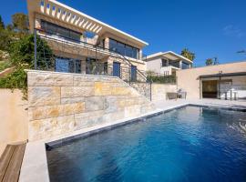 06BK - Superb contemporary sea-view villa, loma-asunto Cagnes-sur-Merissä