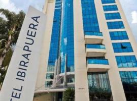 Suíte 5 estrelas Hotel Av Ibirapuera 2534 Moema - 1, hotel i São Paulo