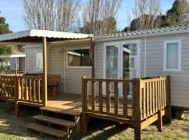 Mobil-home - Narbonne-Plage - Clim, TV, glamping site in Narbonne-Plage