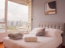 12 Floor Carolina Area best view 2br CCI Quito Coliving Ecuador