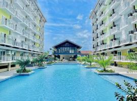 Amani Grand Residences Cebu 3-5 min to Airport Free swimming pool, דירה בPusok