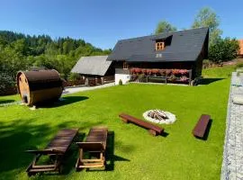 Traditional deer Cabin with Sauna