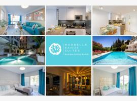 MARBELLA BANUS SUITES - Iris Tropical Garden Banús Suite Apartment, hotel cerca de Casino Marbella, Marbella