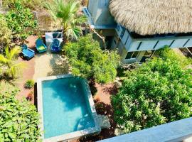 Casa Real Quetzalcóatl, hotel con hidromasaje en Puerto Escondido