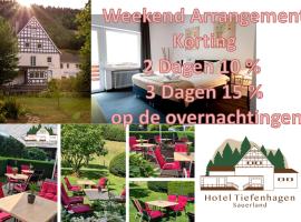 Hotel Tiefenhagen Sauerland, hotel v destinaci Lennestadt