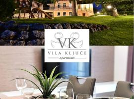 Vila Ključe Apartments、ブレッドのラグジュアリーホテル