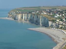 La maison entre deux plages,vue sur mer classée 4 étoiles, vikendica u gradu 'Criel-sur-Mer'