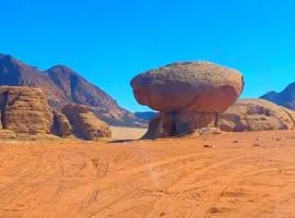 Wadi rum desert sky