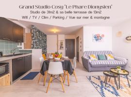 Grand Studio Cosy Le Phare Dionysien - Résidence Le Phoenix, hôtel à Saint-Denis près de : Aquanor Water Park
