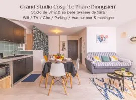 Grand Studio Cosy Le Phare Dionysien - Résidence Le Phoenix