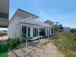 Cabana de la Dunare, villa en Basarabi