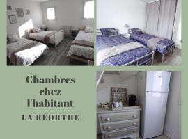 Chambres chez l'habitant, povoljni hotel u gradu 'La Réorthe'