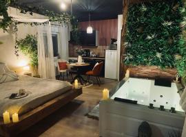 Suite romantique avec sauna et jacuzzi, Hotel mit Parkplatz in Campremy
