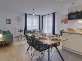 Le Normand- appartement neuf, 3 chambres, terrasse, lugar para ficar em Rennes