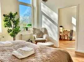 Ferienhaus Weserblick am Sandstrand mit Dart, Billard und Tischkicker