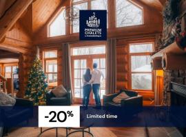 Private Hot Tub Sauna Ski Indoor Pool Nyctale, hotel v destinaci Mille-Isles