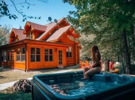 Private Hot Tub Sauna Indoor Pool Nyctale Fiddler Lake