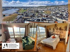 Sous les Etoiles - dans le plus haut gratte-ciel avec garage privé en sus