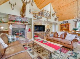 Lakefront Neillsville Home with Fire Pit, Game Room!, hotel di Neillsville