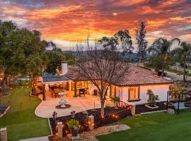 Breathtaking Meadows by AvantStay Temecula Group Retreat Pool Tennis Firepit, Villa in Temecula