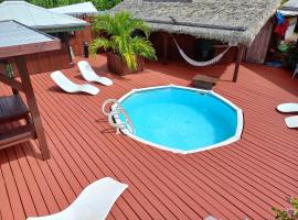 Pension LE PASSAGE vu mer, holiday rental in Vaitoare