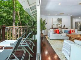 Dual-living amongst the rainforest, Little Cove, hotel v destinaci Noosa Heads