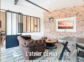 L atelier d Eveux, hotel econômico em Éveux