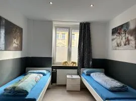 Modernes Apartment 4 mit 6 einzelnen Betten