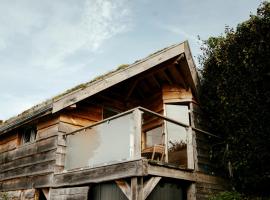 L'Escale Zen - Tiny House (Jacuzzi/Sauna), mikrohus i Theux