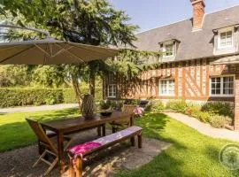 Maison de charme à Annebault avec jardin clôt et barbecueA