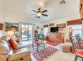 Coolidge Home with Patio, Near Casa Grande Monument!, hotell i Coolidge