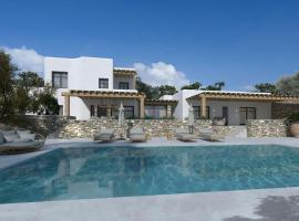 Amazing Villa 6bed in Agios Lazaros Mykonos โรงแรมในซารู