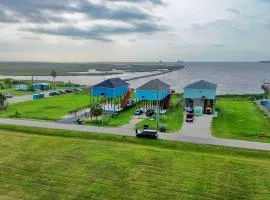 Port Bolivar Beach House with Oceanfront Views!