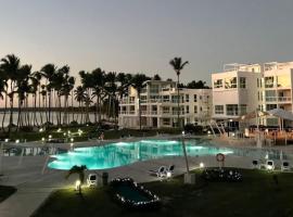 Viesnīca ar autostāvvietu Gourgeous 2 bedroom Beach Apt Playa Nueva Romana pilsētā Sanpedro de Makorisa