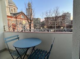 Luxury Basilica View 19 - free private parking, Hotel in Genua