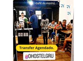 O HOSTEL GRU SP - Airport - Centro - Hospedagem, Traslado, Alimentação e Conveniências, hotel en Guarulhos