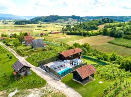 AquaHaven With Private Pool And Wellness - Happy Rentals, villa in Veliko Trgovišće