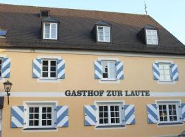 Hotel und Gasthof Zur Laute, khách sạn ở Mindelheim