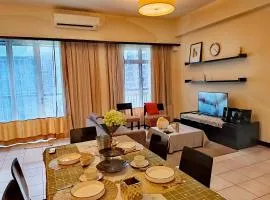 9 Bukit Bintang 5 minutes to Alor Street Seri Bukit Ceylon 2R2B 8 pax