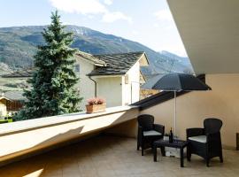 Sarre Skyline Apartment - Relax in Valle d'Aosta、アオスタのホテル
