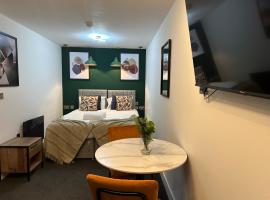 Newark House Premium Apartments by DH ApartHotels、ピーターバラにあるピーターバラ大聖堂の周辺ホテル