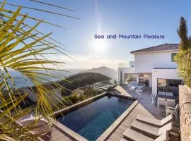 Villa 5 Etoiles vue sur les Iles d'Or Carqueiranne Sea and Mountain Pleasure Villa Vue Mer La Californie