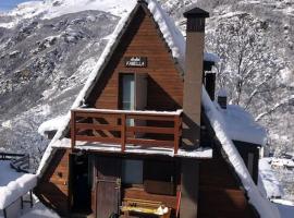 Chalet charme vista panoramica sauna idromassaggio (Chalet Fanella), hotell sihtkohas Valtournenche