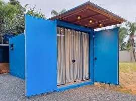 Casa Container Azul Mariscal